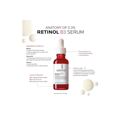 لاروش بوزيه ريتينول B3 سيروم مجدد للبشرة 30 مل
