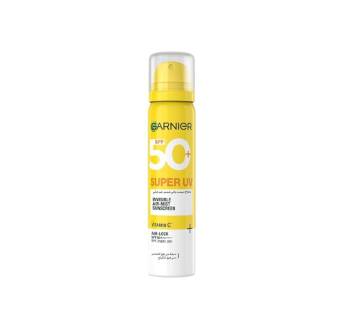 Garnier sun protection spray - Vitamin C invisible + SPF50 75 ml super UV with vitamin C