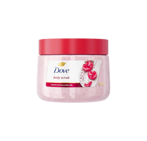 Dove body scrub with cherry and shea milk - 425 grams