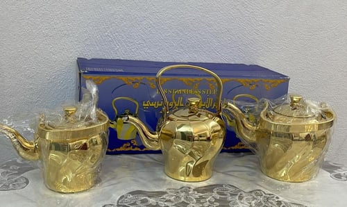 طقم اباريق ذهبي السيف