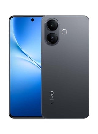 فيفو V60 لايت AI 5G ثنائي الشريحة أسود أنيق 12 جيج...