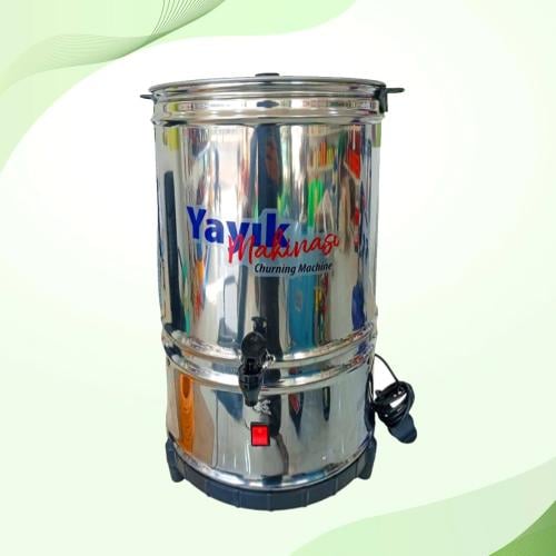 خضاضة لبن ستانليس ستيل تركية الصنع مقاس 35 لتر ضما...