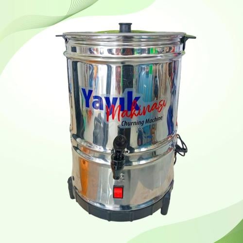 Stainless steel milk container, Turkish-made, 16-l...