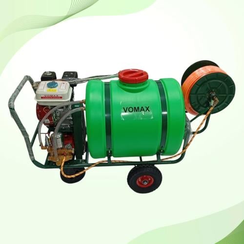 خزان رش ١٢٠ لتر طرمبة 45 بار محرك 7.50 حصان لرش ال...