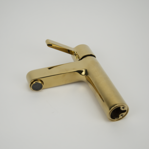 خلاط مغسلة طويل- مقبض رفيع