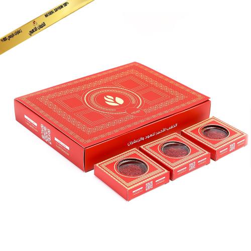3 boxes of super high-quality saffron, 5 grams