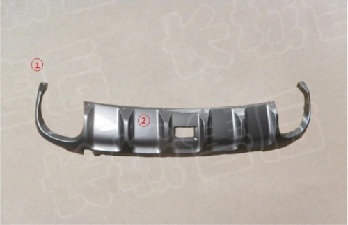 Mustache Saddam rear Nickel matte Haval H6 agency