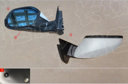 مراية يسار فل كامل كميرا H6 وكالة