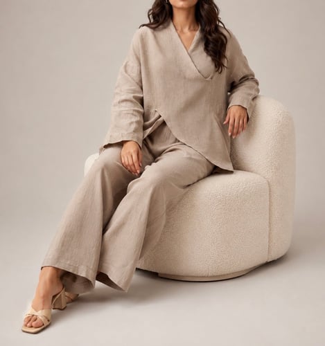 Sahara Wrap Set (Beige)