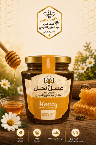 عسل طلح ١/٢ ك