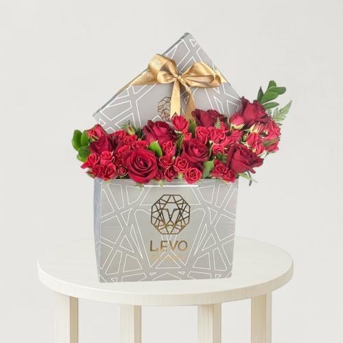 ورد وشوكولاتة
