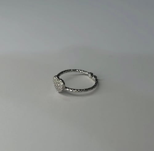 Heart-shaped ring