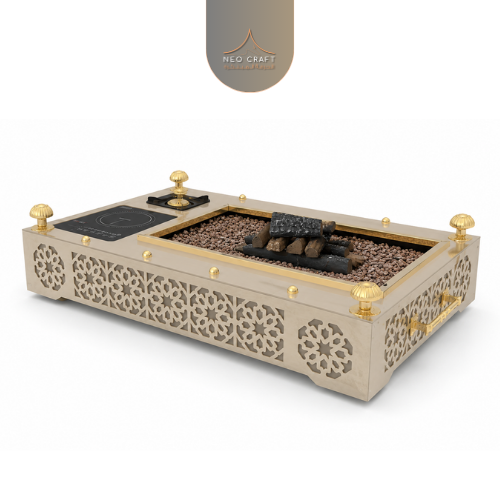 شبة نار مع عين لمس و عين غاز