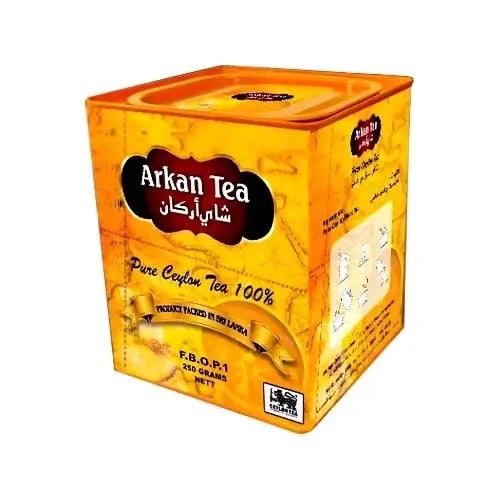 شاي اركان خشن اسود 250 جرام FBOP1