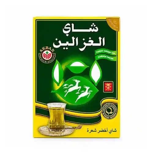 شاي الغزالين اخضر شعرة 500 جم