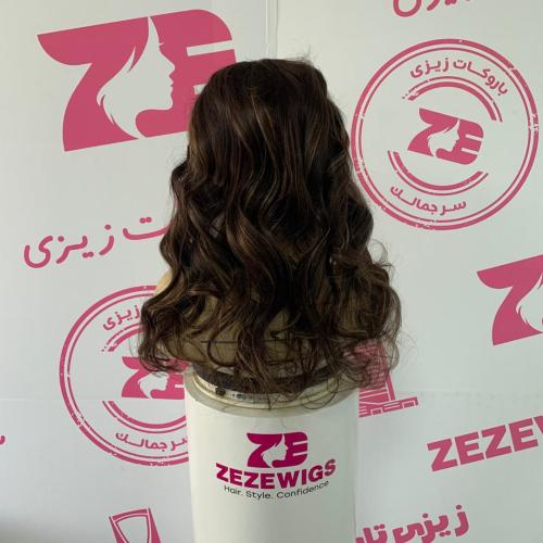 باروكه شعر طبيعى طول 20انش جذور كامله فروه دانتيل...
