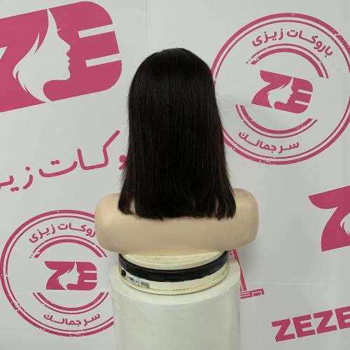 باروكه شعر طبيعي10أنش جذور كامله فروة دانتيل