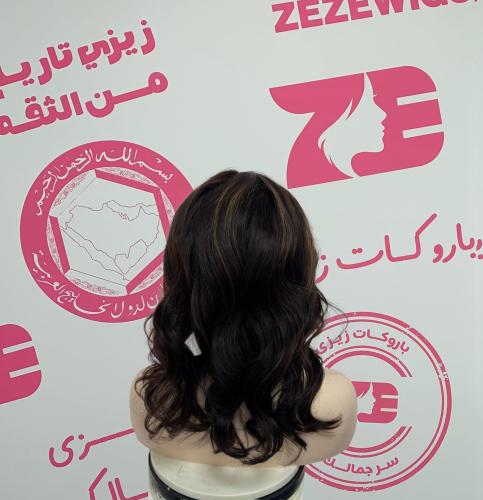 باروكه شعر طبيعى طول 14أنش كثافه 180 ستايل شعر مدر...