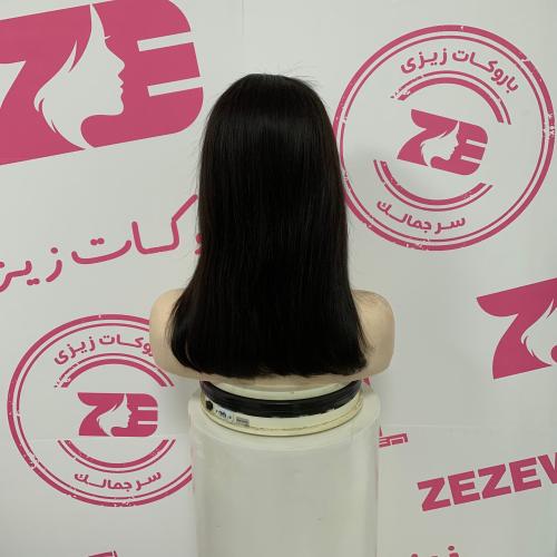 باروكه شعر طبيعي14أنش جذور أماميه فروة حرير