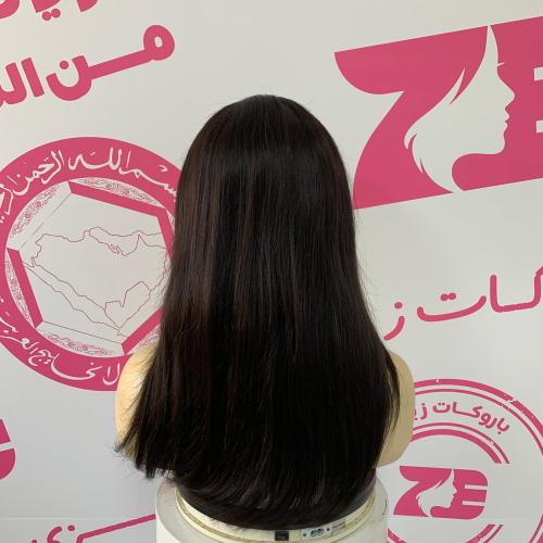 باروكه شعر طبيعي 16أنش جذور أمامية فروة دانتيل كثا...