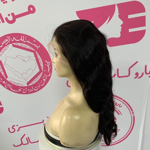 باروكه شعر طبيعى طول 20انش جذور كامله فروه دانتيل...