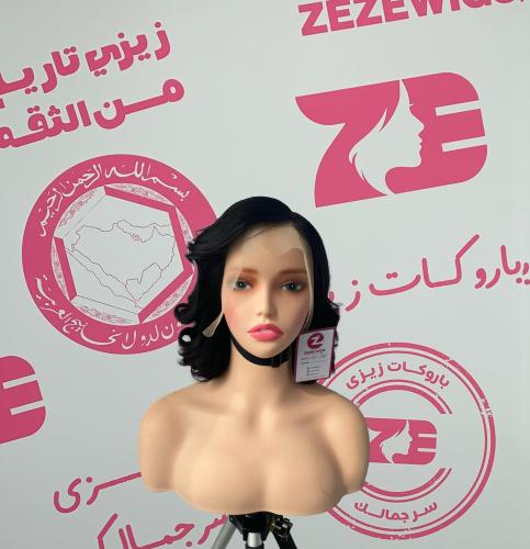 باروكه شعر طبيعى 12 انش قصه مميزه اسود طبيعى