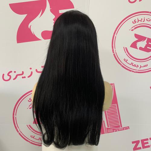 باروكه شعر طبيعى طول 20أنش كثافه 180 اسود فاحم جذو...