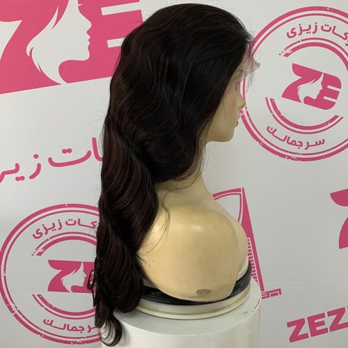 باروكه شعر طبيعي لون اسود طبيعى22أنش فروه حرير جذو...