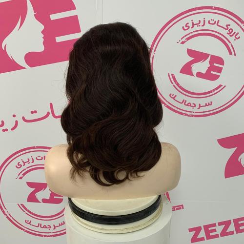باروكة 12 انش كثافه 180 فروة دانتيل جذور امامية مم...