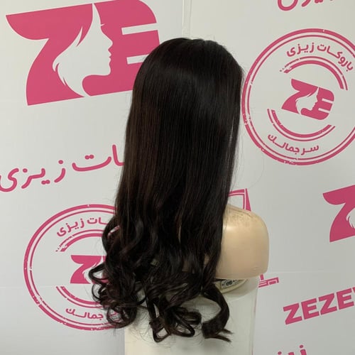 باروكه شعر طبيعى طول 22انش جذور كامله فروه دانتيل...