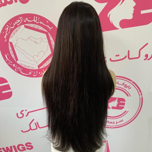باروكه شعر طبيعي24أنش فروه حرير جذور كامله