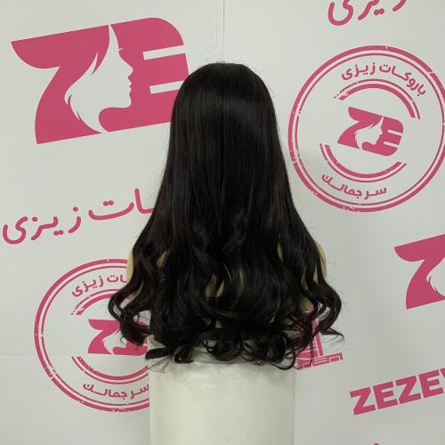 باروكه شعر طبيعي22أنش جذور امامبه فروة حرير لون اس...