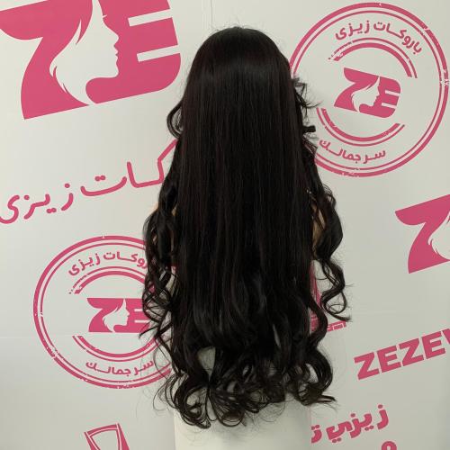 باروكه شعر طبيعى طول 30أنش كثافه 250 قصه مدرجه اسو...