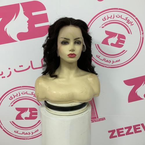باروكه شعر طبيعى طول16أنش كثافه 180 اسود طبيعى جذو...