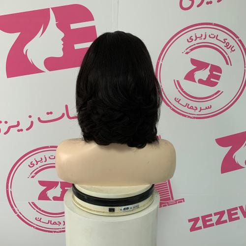 باروكه شعر طبيعى طول 10انش جذور كامله فروه دانتيل...