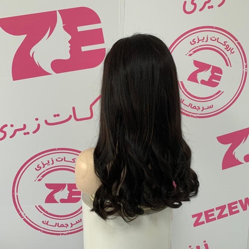 باروكه شعر طبيعى طول 20انش جذور كامله فروه دانتيل...