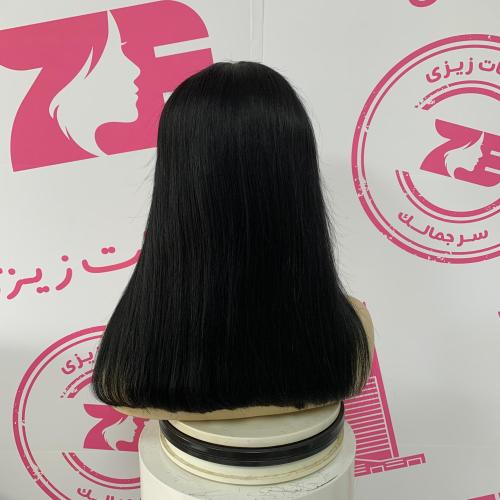 باروكه شعر طبيعى طول16أنش كثافه 180 اسود فاحم جذور...