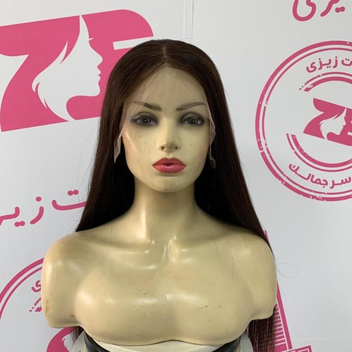 باروكه شعر طبيعي 26أنش جذور أمامية فروة دانتيل