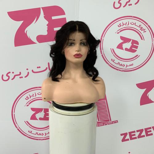 باروكه شعر طبيعى طول 12انش جذور كامله فروه دانتيل...