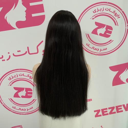 باروكه شعر طبيعي22أنش جذور امامبه فروة حرير