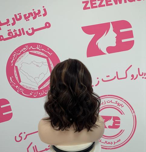 باروكه شعر طبيعى طول 12 أنش كثافه 180 ستايل شعر مد...