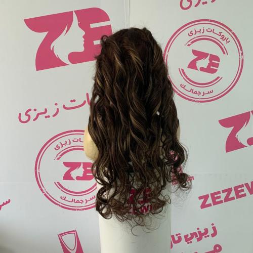 باروكه شعر طبيعى طول 28 انش جذور كامله فروه دانتيل...