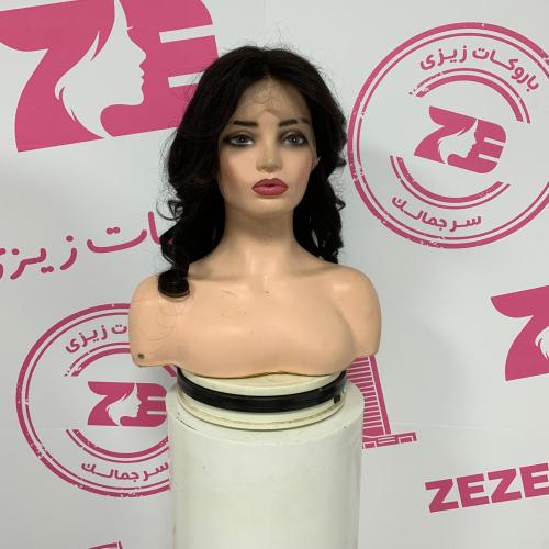 باروكه شعر طبيعى طول 22انش جذور كامله فروه دانتيل...