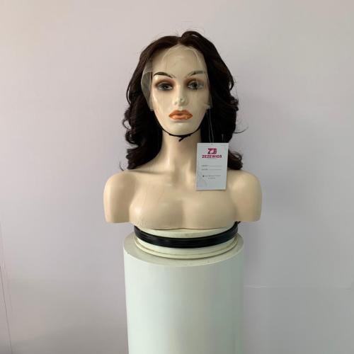 باروكه شعر طبيعى طول18أنش كثافه 180بني غامق جذور ا...