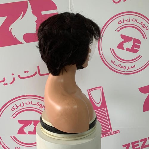 باروكه بوى شعر طبيعي جذور اماميه دانتيل لون اسود ط...