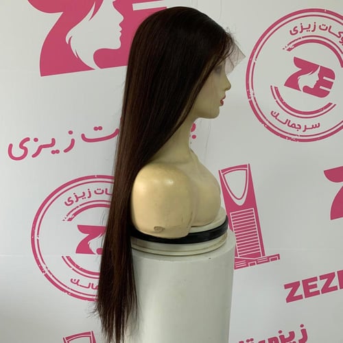 باروكه شعر طبيعي 26أنش جذور أمامية فروة دانتيل