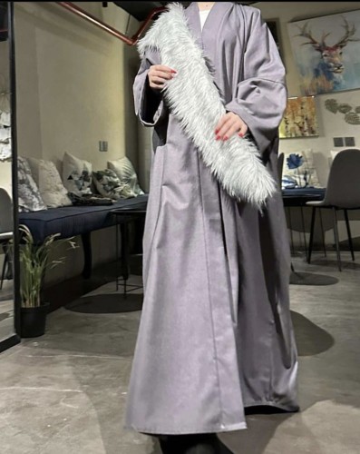 Gray fur