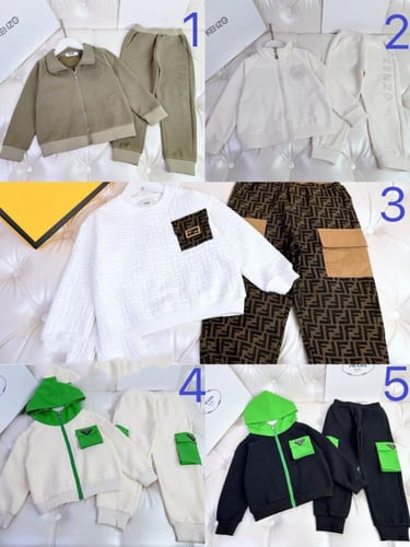 طقم اطفال ماركات متنوعه