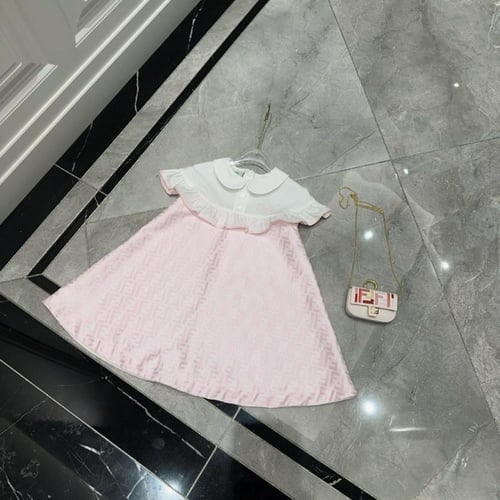 فساتين اطفال متنوعة ماركة Fendi