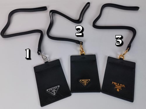حافظة بطاقات ماركة Prada